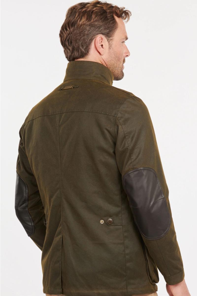 barbour ogston wax jacket