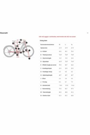 Trek fuel ex online 8 frame size chart