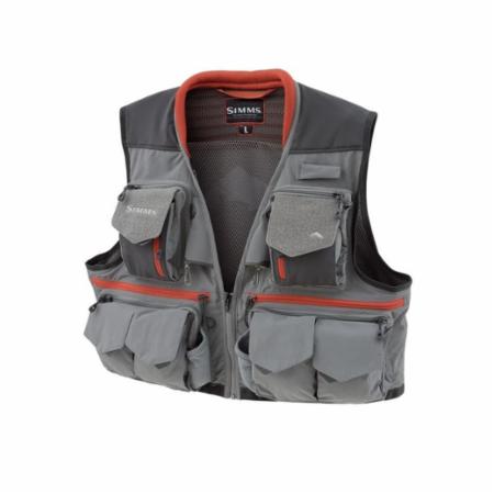 Simms Flyweight Vest - Smoke - L/XL